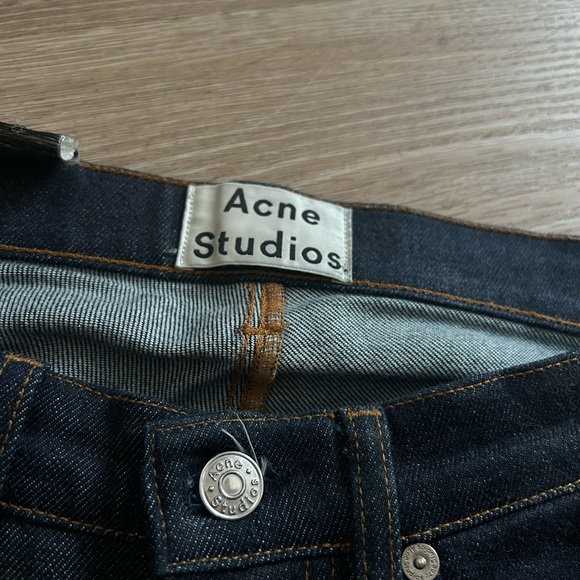 Acne Studios | Max Stretch Raw Jean Shorts | 30/32 | Indigo MAX STR RW - Picture 3 of 8